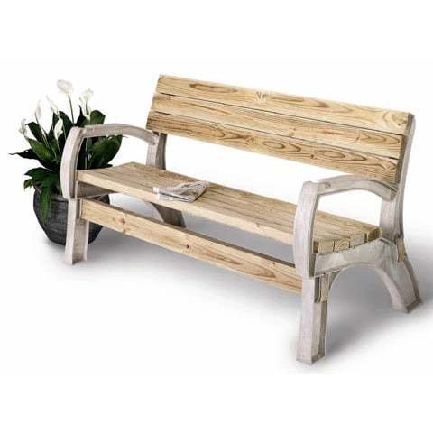2025 Kit de extremos para banco/silla Hopkins 2x4basics Any Size, soportes de resina estructural (madera no incluida)