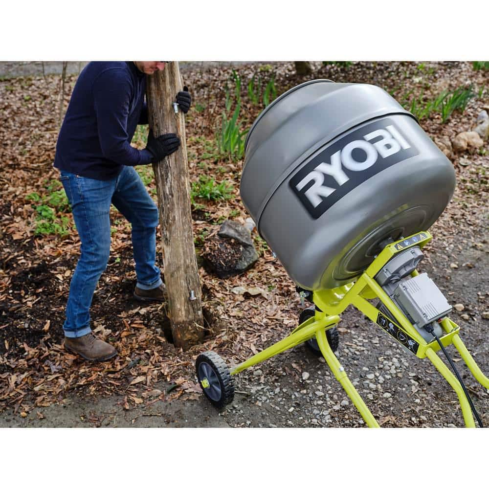2025 Mezcladora de Concreto Portátil RYOBI 5,0 pies³ RMX001