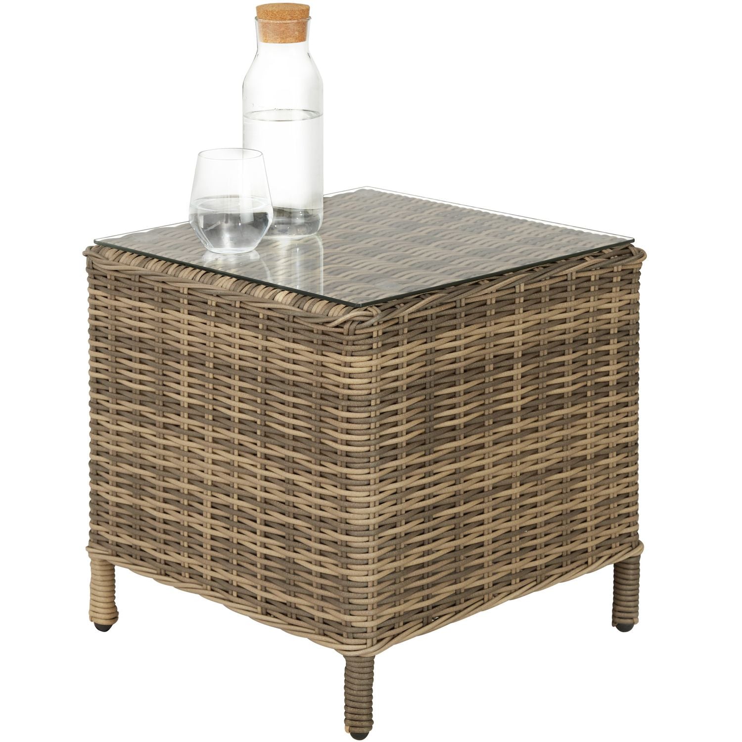Conjunto De Ratán Benissa - Natural
