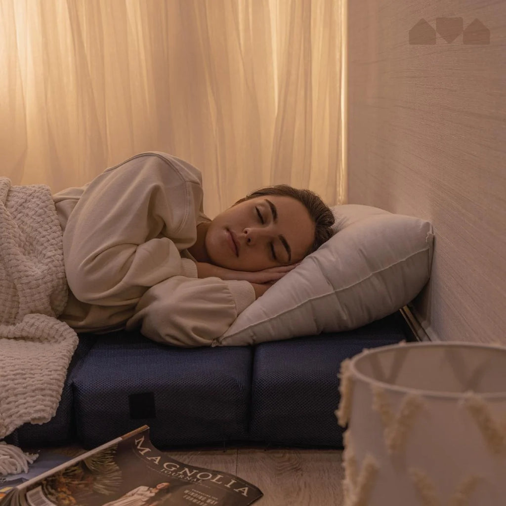 Colchón Plegable Milliard Tri-Fold de Espuma y Sofá Cama para Invitados (Individual)