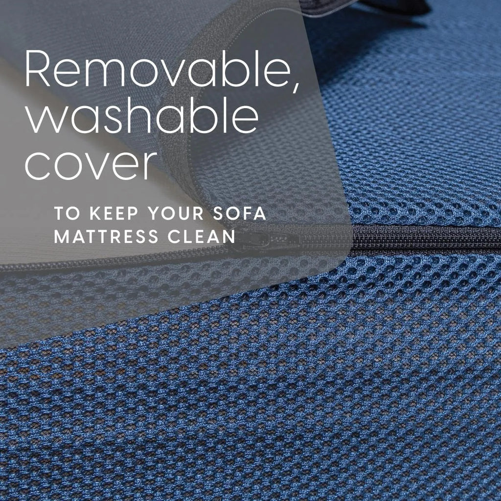 Colchón Plegable Milliard Tri-Fold de Espuma y Sofá Cama para Invitados (Individual)