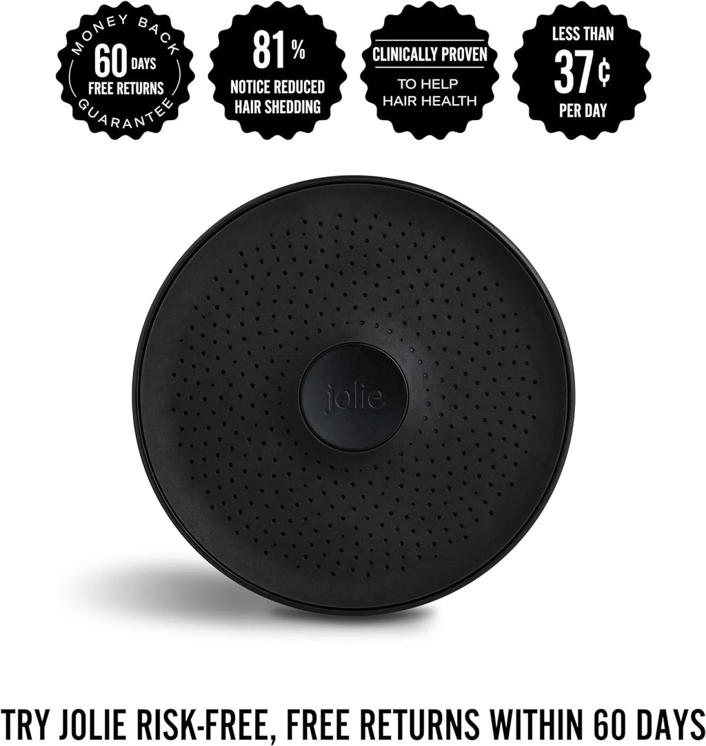 Jolie Skin Co Cabezal de Ducha Filtrado - Negro Azabache