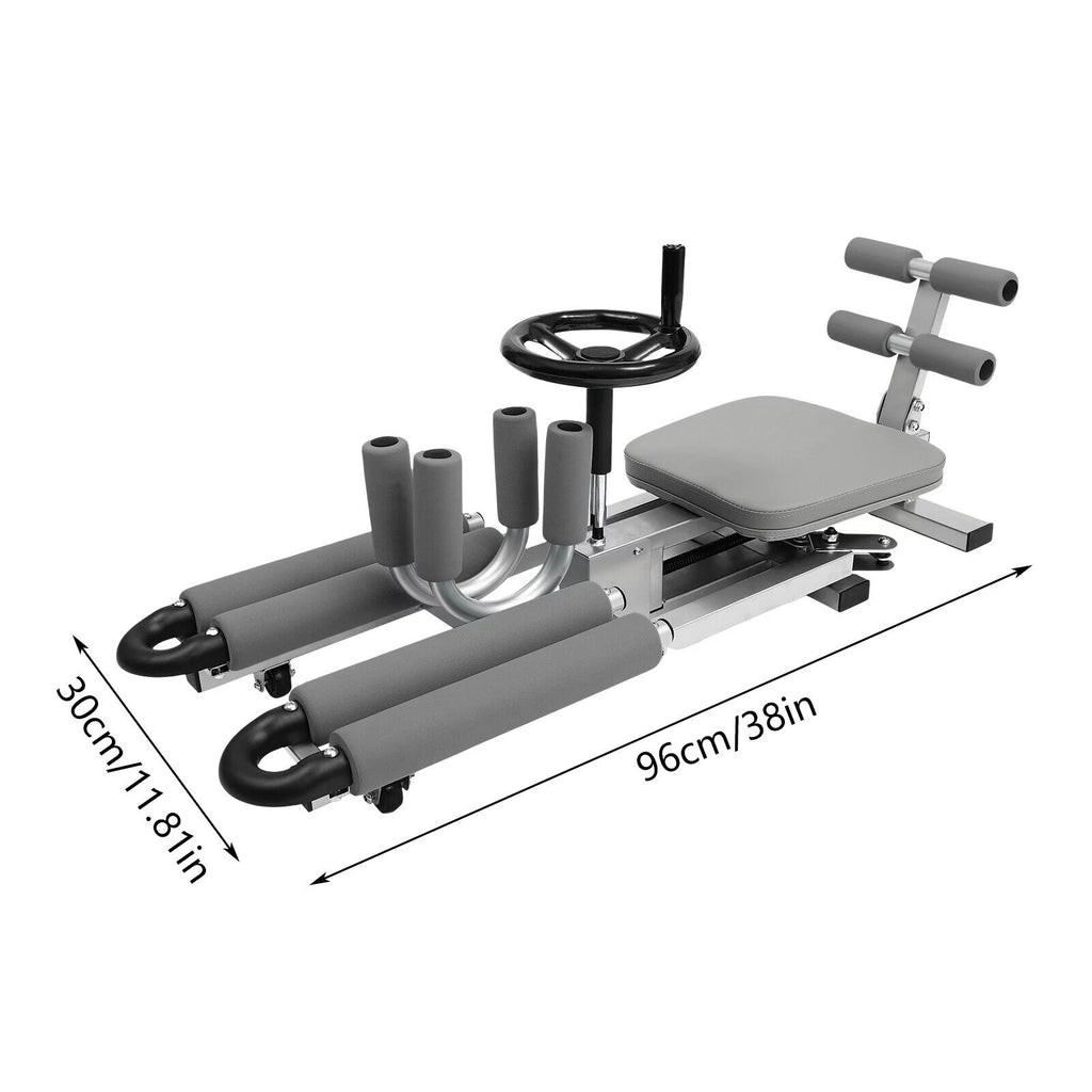 Máquina profesional de estiramiento de piernas Miu Meow (149 kg), dispositivo sólido para mejorar la flexibilidad, equipo de ejercicio para estocadas, ideal para yoga y gimnasio en casa.