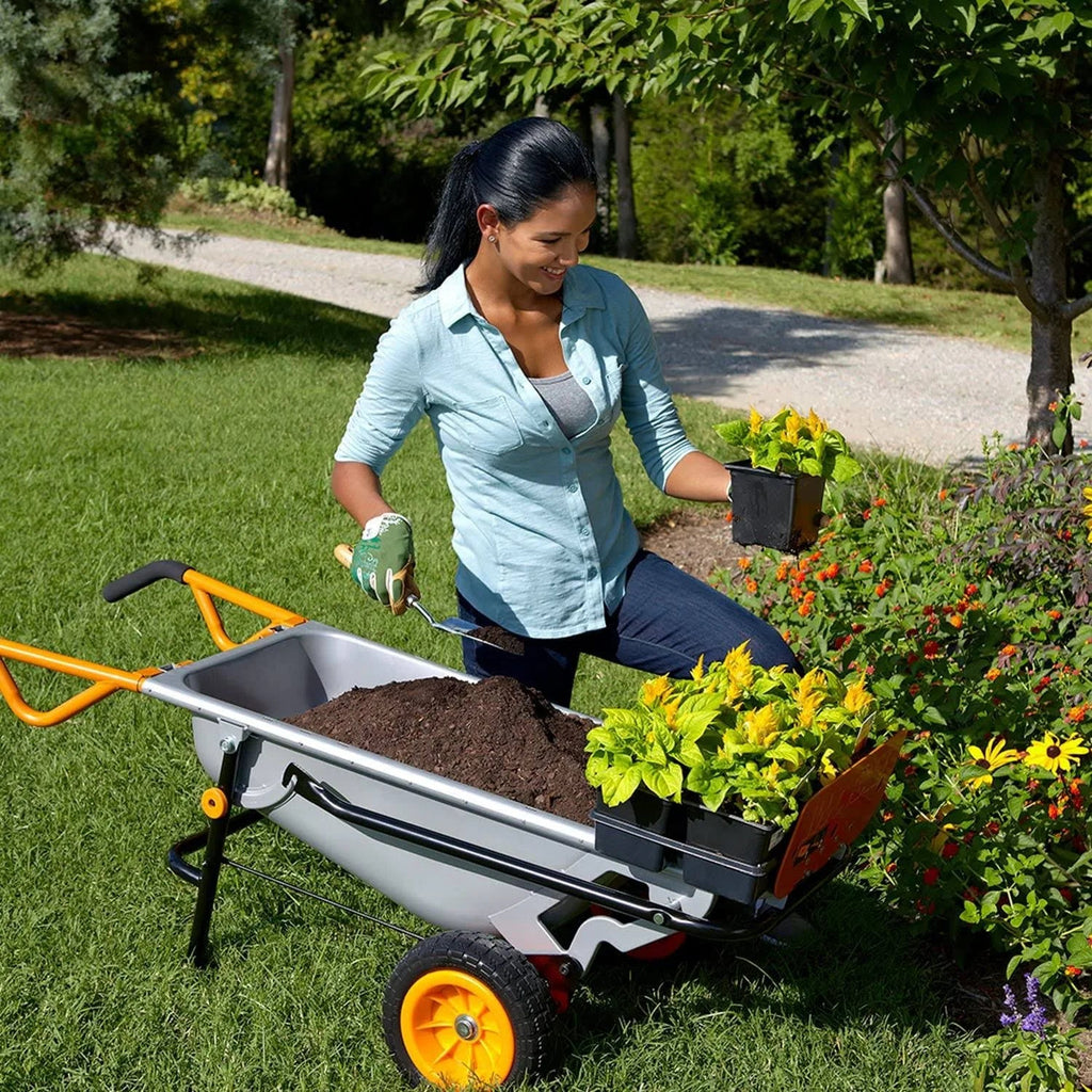 Carretilla multifuncional Worx Aerocart 8 en 1