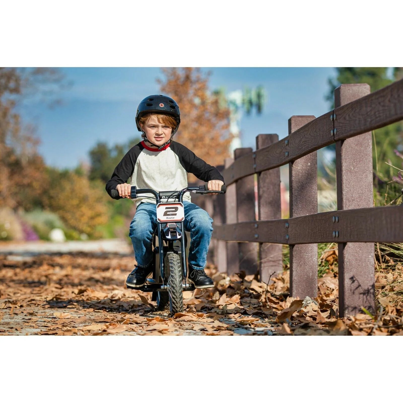 2025 Moto Cross Eléctrica para Niños Razor Dirt Rocket MX125 - Negra