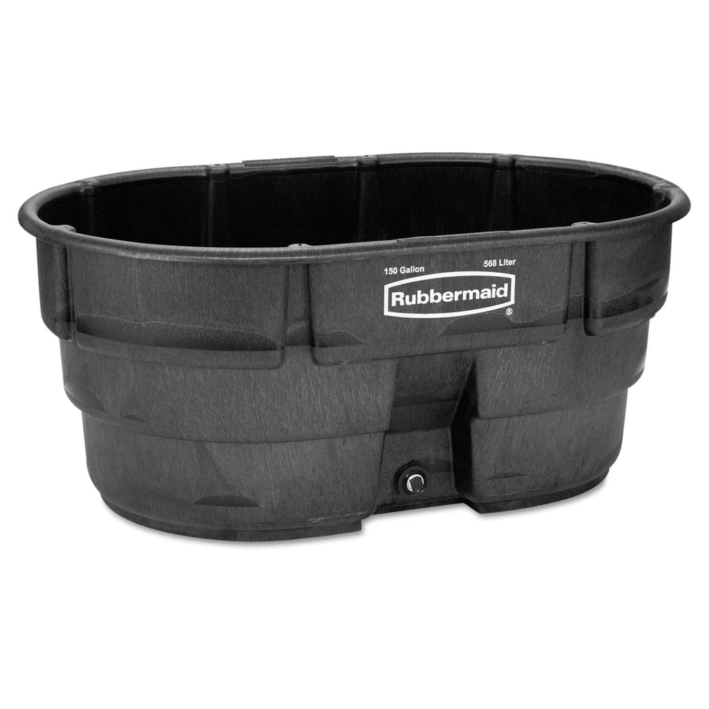 2025 Tanque de Agua Rubbermaid FG424500BLA, Capacidad 150 Galones, Plástico, Negro