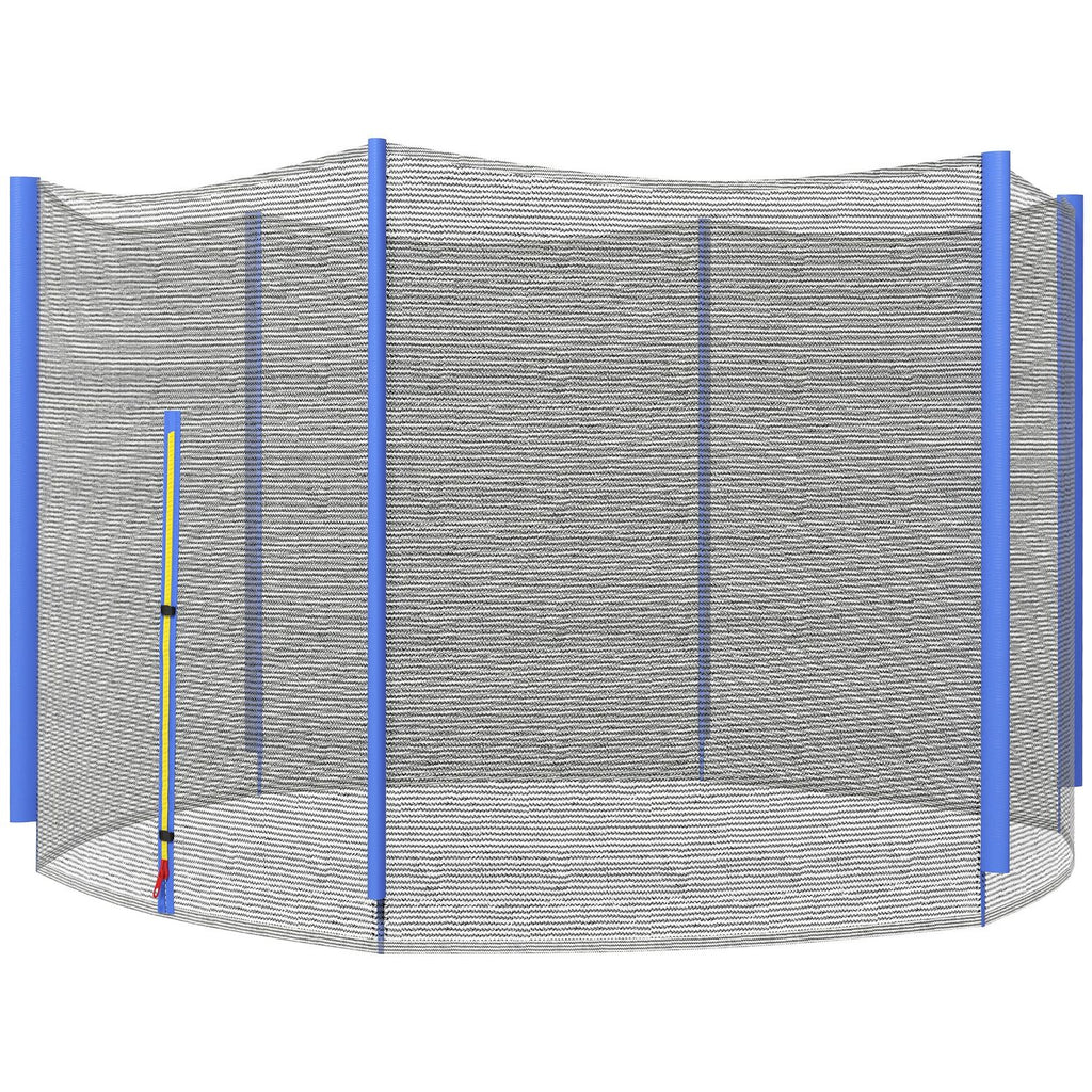 Red De Seguridad Para Cama Elástica Sportnow Pe, Ø244x180 Cm, Azul