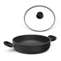 2025 Sartén para brasear / asador redondo Ø 20-32 cm con tapa opcional